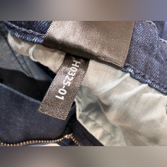 Hudson Mid-Rise Slim Straight Leg Jeans Dark Wash Size 12 - Picture 7 of 7